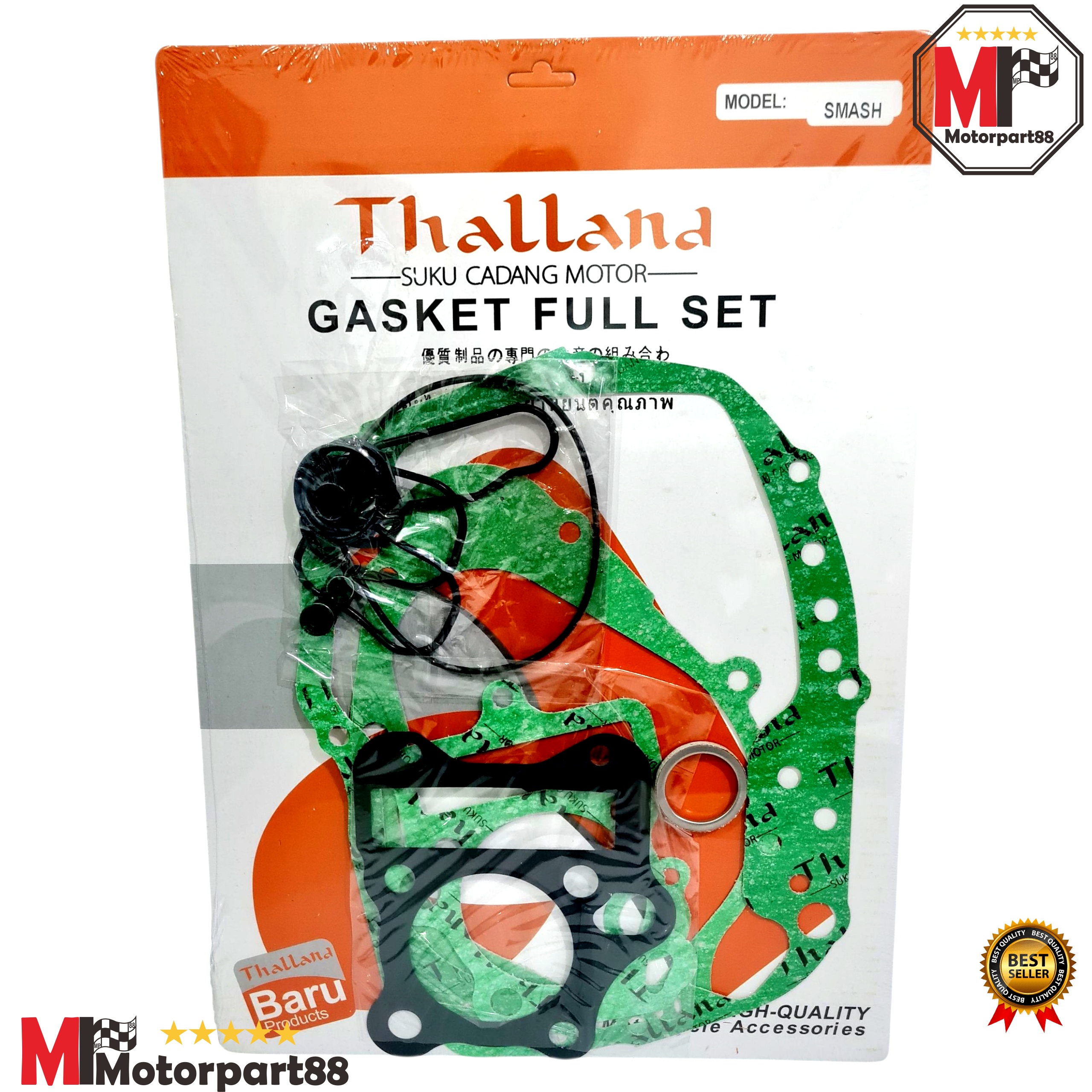 Gasket gasket full set smash 110 thalland Harga 16,700 rupiah*Gratis Ongkir