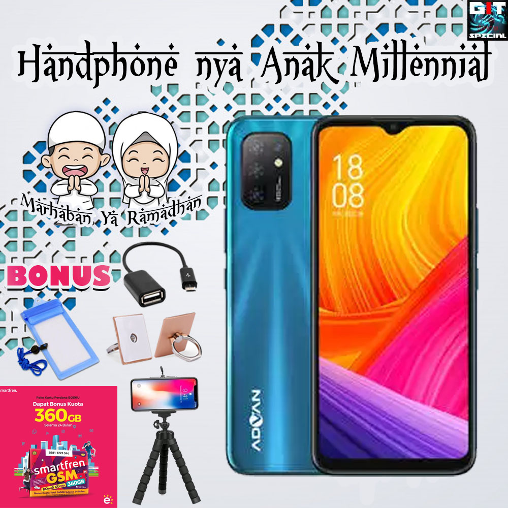 Advan G9 Pro 6GB/64GB 4K POWER OF GAMING Garansi Resmi Bonus Kuota Internet Gratis
