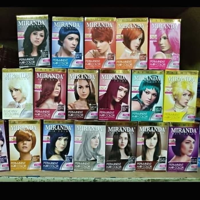 Promo Miranda Hair Color Long Lasting And Shine Gr Ml Pewarna Rambut Yang Bagus Pewarna