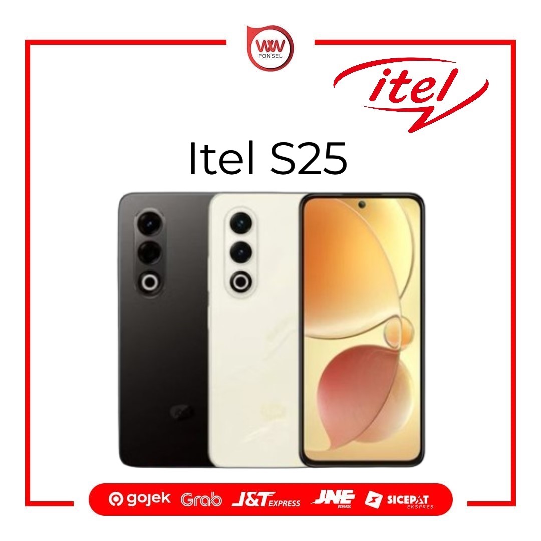 Hp Itel S25 Ram 8GB Internal 128GB Garansi Resmi Harga 1,899,000 rupiah*Gratis Ongkir
