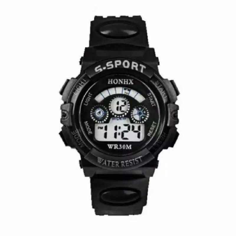 	 Cod Twv Jam Tangan Pria Honx Geneva Digital Kshock Led Digital Import 	