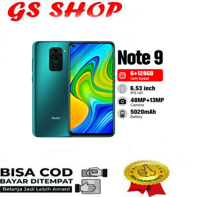 HP REDMI NOTE 9 HARGA TERMURAH Harga 1,800,000 rupiah*Gratis Ongkir