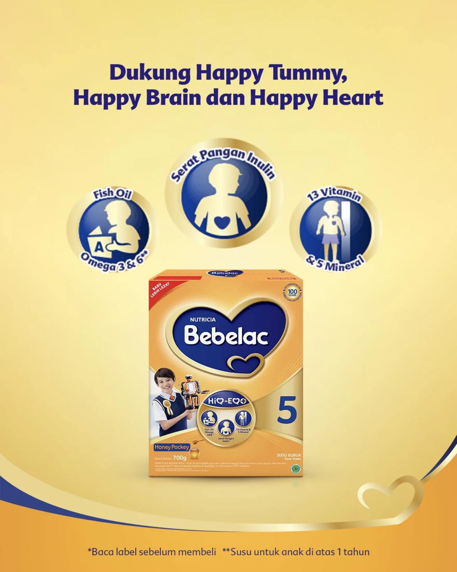 Bebelac 5 Honey Susu Bubuk 700 Gr Lazada Indonesia