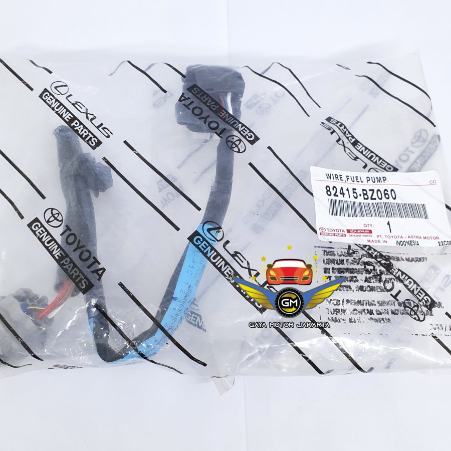 Kabel Socket Pompa Bensin-Fuel Pump Avanza 1300cc 82415-BZ060 Original Harga 205,000 rupiah*Gratis Ongkir