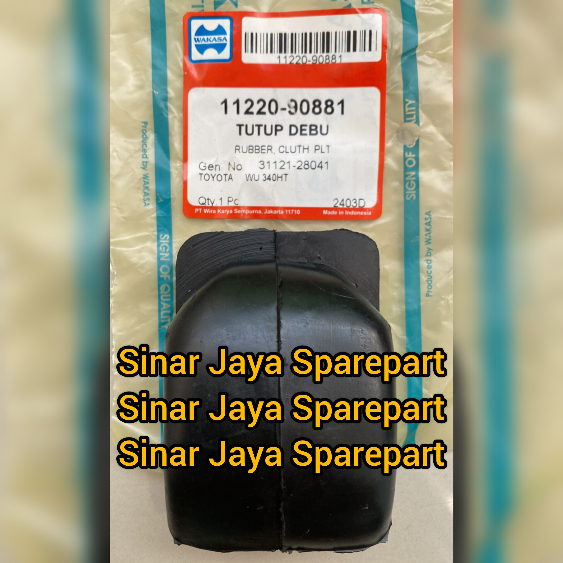 Toyota Dyna Saurus all type Hino Dutro all type 31121-28041 switch cap rubber Harga 50,000 rupiah*Gratis Ongkir