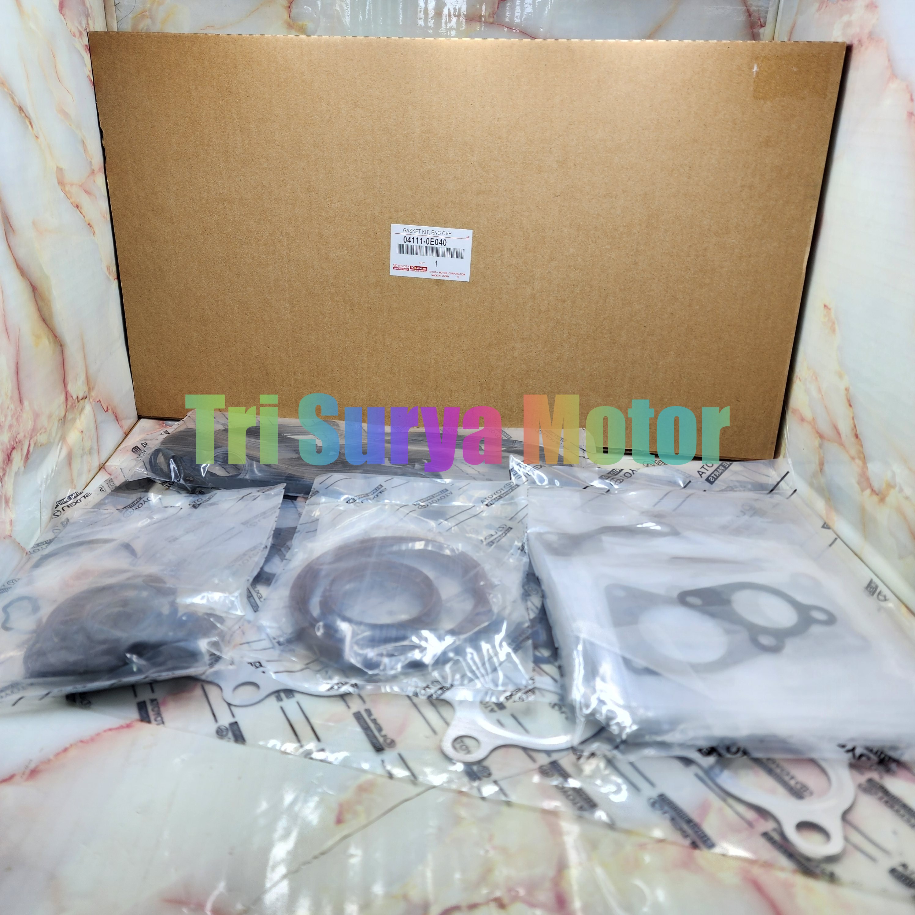 Packing Paking Full Set Gasket Kit Innova Inova Reborn Diesel Hilux Revo Diesel Fortuner VRZ 2GD 04111-0E040 Harga 950,000 rupiah*Gratis Ongkir