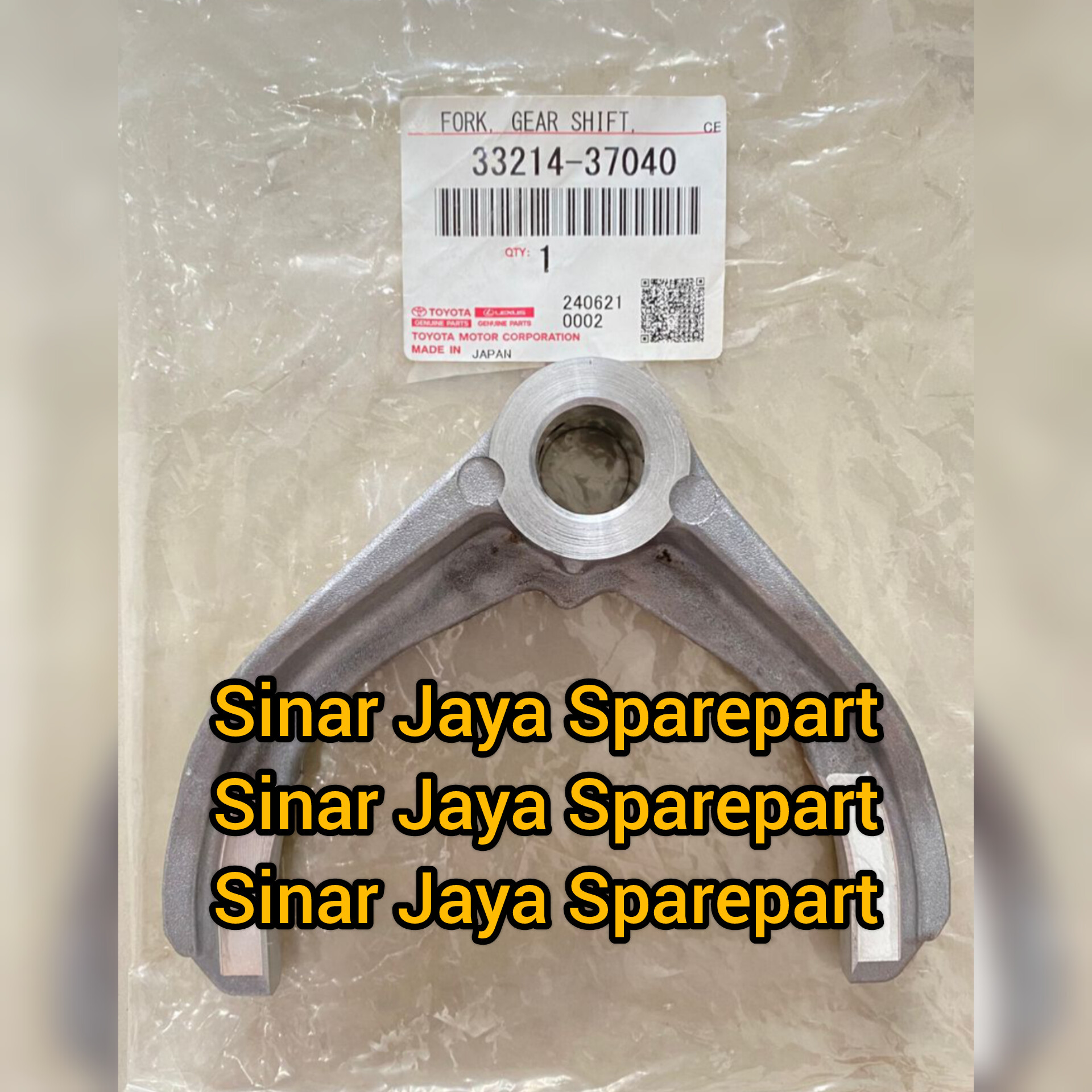Shift fork/fork transmission/fork gear shift 4 & Gigi 5 Toyota Dyna 130ht 130lt 130xt Hino Dutro 130ht 130hd 130md 130mdl original 33214-37040 Harga 1,850,000 rupiah*Gratis Ongkir