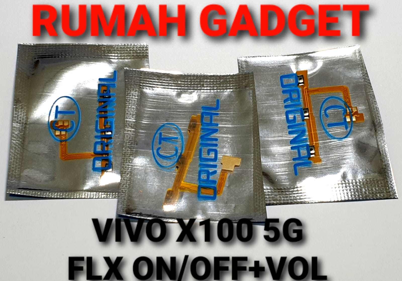 FLEXIBLE ON/OFF+VOLUME/FLX ONOFF+VOLUME VIVO X100 5G Harga  7,000 Ringgit*Penghantaran Percuma