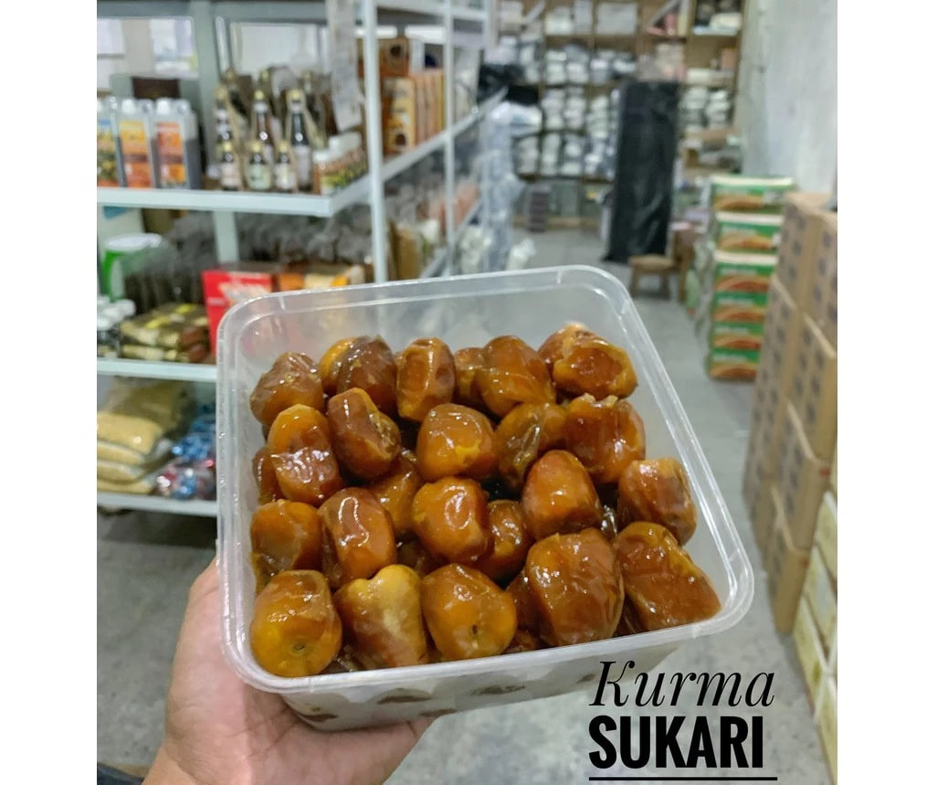 kurma sukari 1kg premium / kurma sukari 1 kg al qassim / kurma sukari lembut