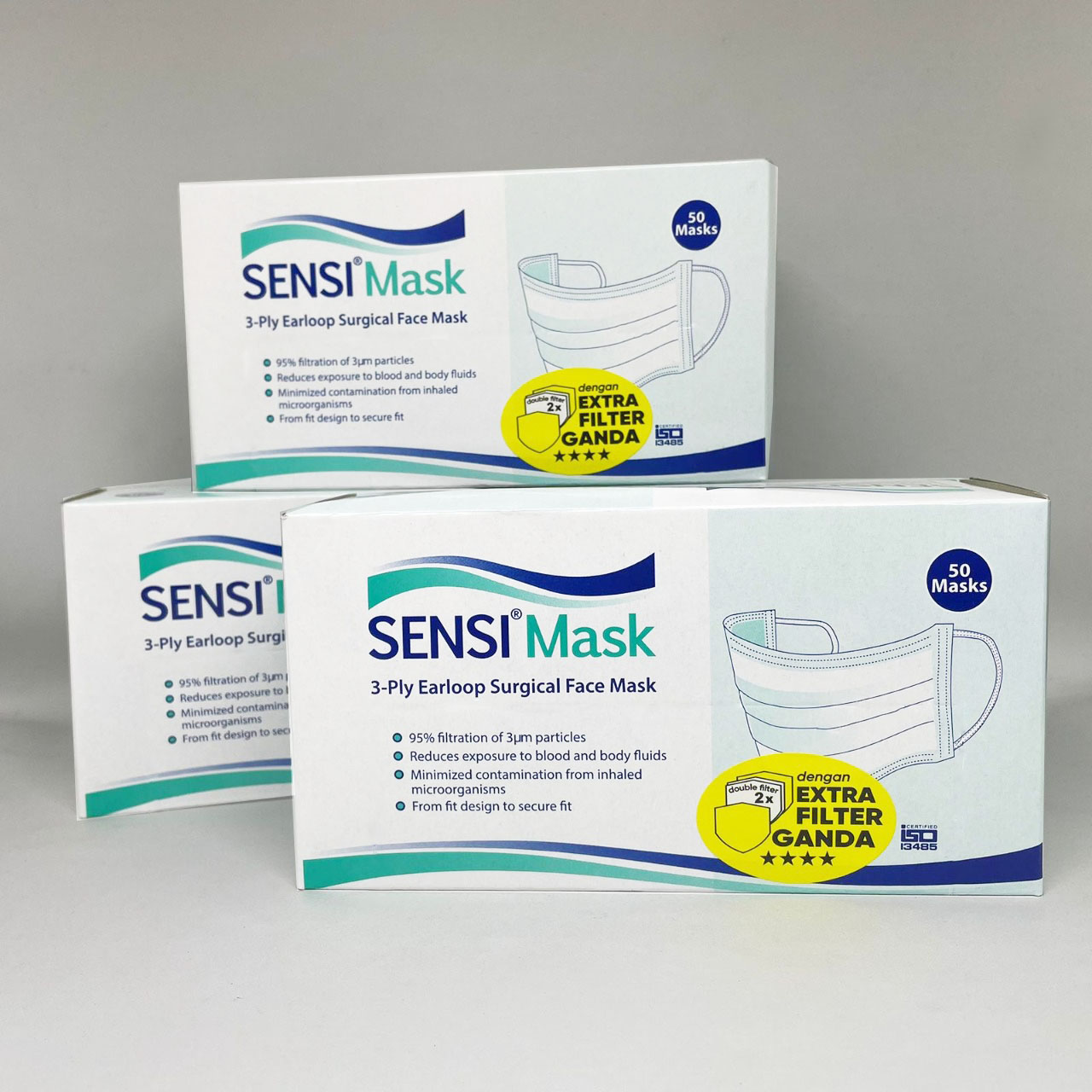 masker merk sensi 3 ply