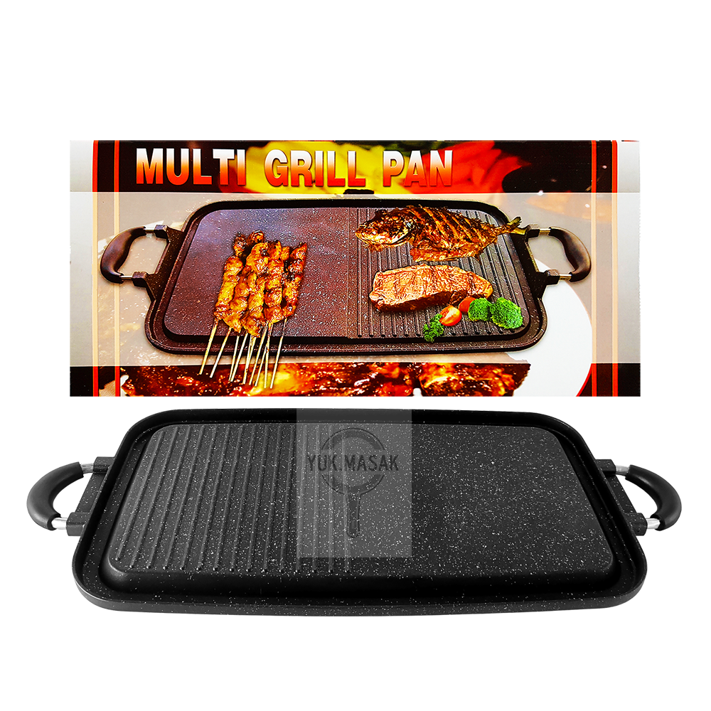 Yik-Cook-premium multi grill pan Harga 130,000 rupiah*Gratis Ongkir