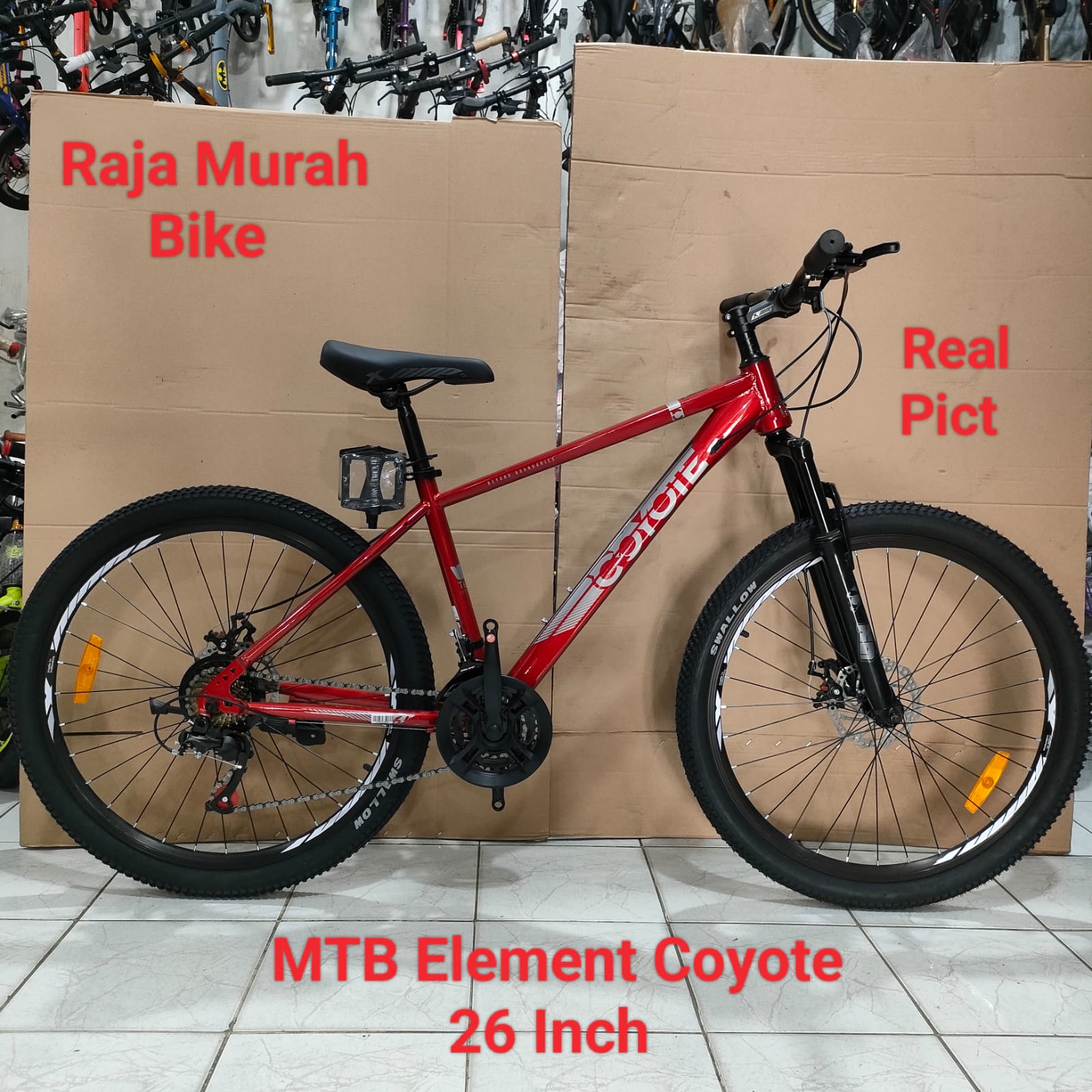 Sepeda Mtb Kona 26 Inch Berkualitas Tahan Lama Dengan