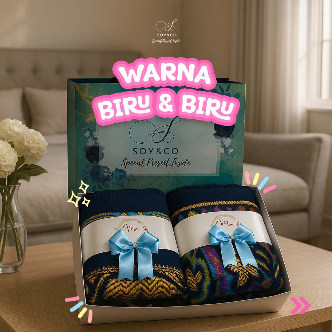 Best Quality Eid Al-Fitr Couple Prayer Mat Hampers, pernikahan Soy & Co