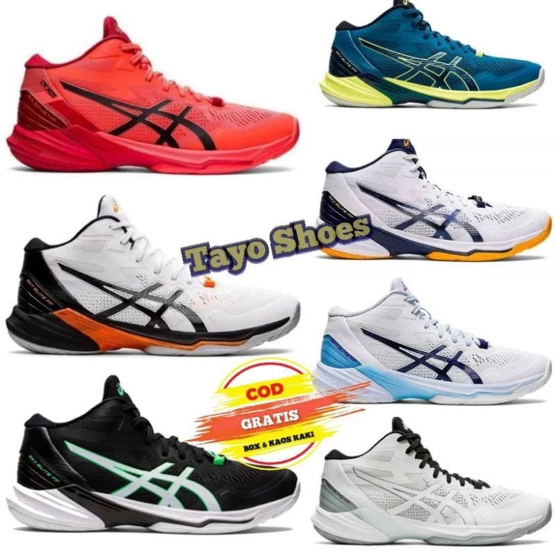 Sepatu bola 2024 volley asics