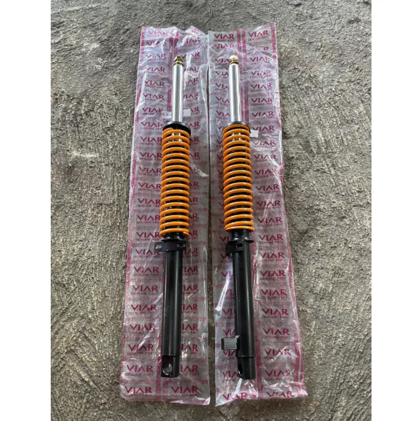 Shock beker Depan Viar Karya 150 200 shock 31mm Tahun Lama Lampu Bulat / Set Kanan Kiri [CAM SMG] Harga 1,501,250 rupiah*Gratis Ongkir