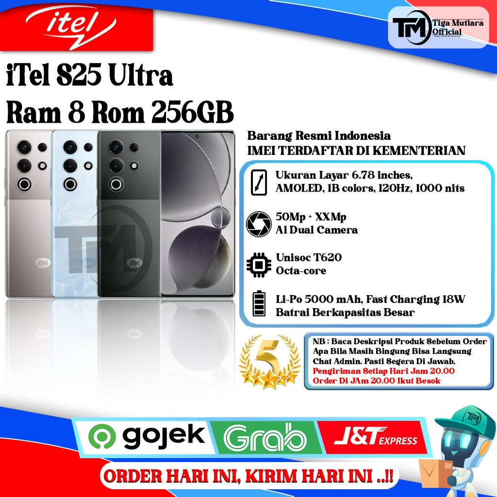 iTel S25 Ultra Ram 8 Rom 256GB Giá 2,999,000 Đồng*Miễn phí vận chuyển