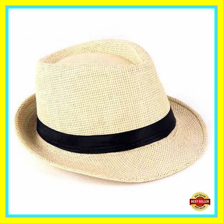 Topi Fedora Hat Pria Fashion Korean 