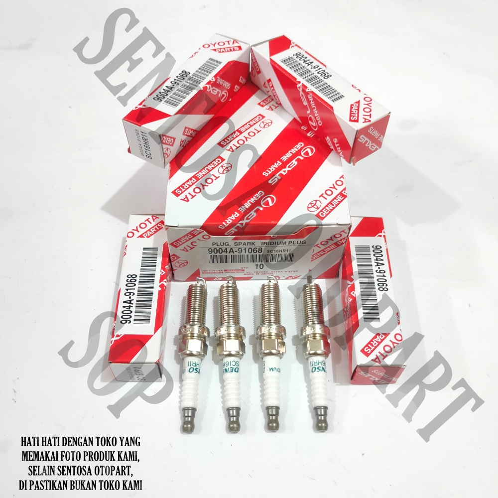 Busi Iridium Grand New Avanza Veloz Great Xenia Dual VVTI Original 1Set 4Pcs Harga 134,000 rupiah*Gratis Ongkir