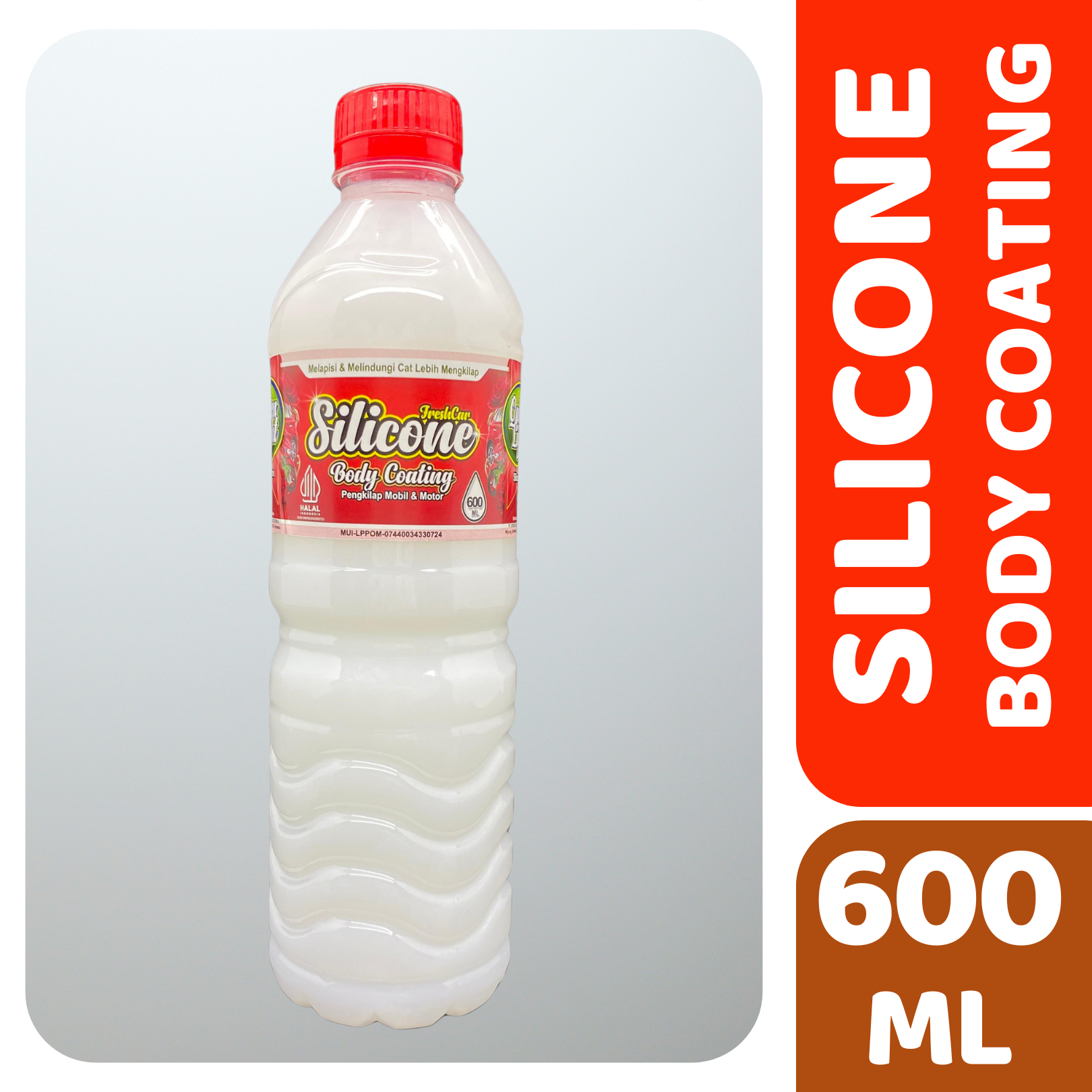 QUEENLIGHT Silicone Body Coating Pengkilat Body Kendaraan 600 ML Giá 18,000 Đồng*Miễn phí vận chuyển