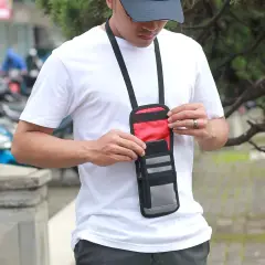 Dompet HP Kartu ID Card Tas Gantung Leher Mini Hanging Wallet Pria Distro Terbaru