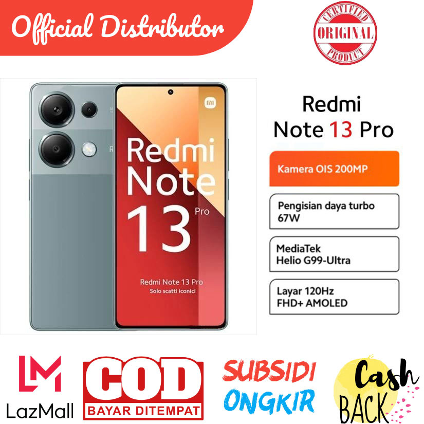 XIAOMI REDMI NOTE 13 PRO 4G 8/256 - KAMERA OIS 200MP - MEDIATEK HELIO G99 ULTRA Giá 2,576,000 Đồng*Miễn phí vận chuyển