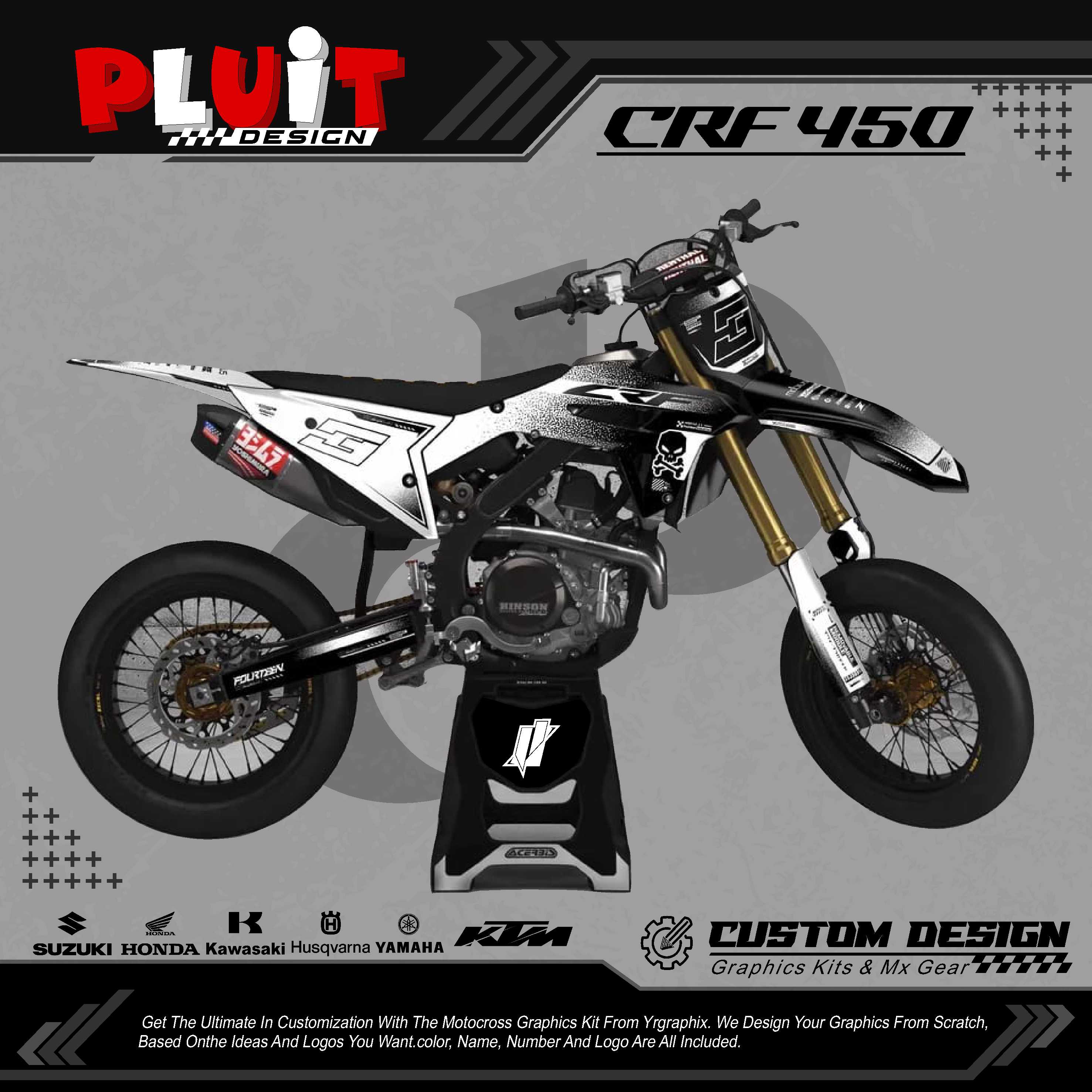 Husky Super Moto 450 Graphics Husqvarna 701 SM Supermoto 2016 2017