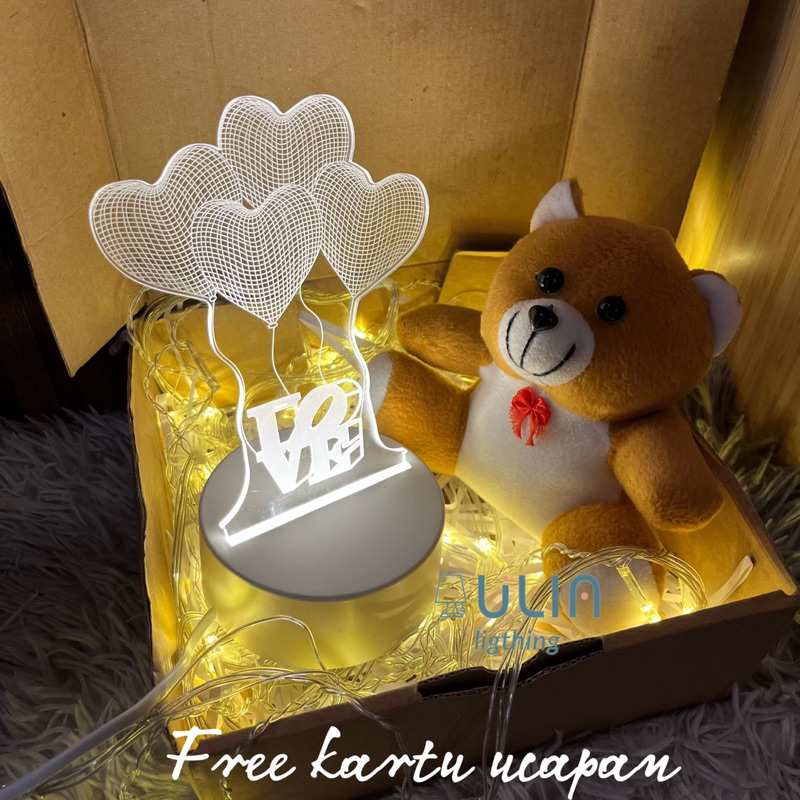 Kado ulang tahun Hampers hadiah ulang tahun Anniversary Wisuda Kado lebaran hadiah box Boneka Romantis
