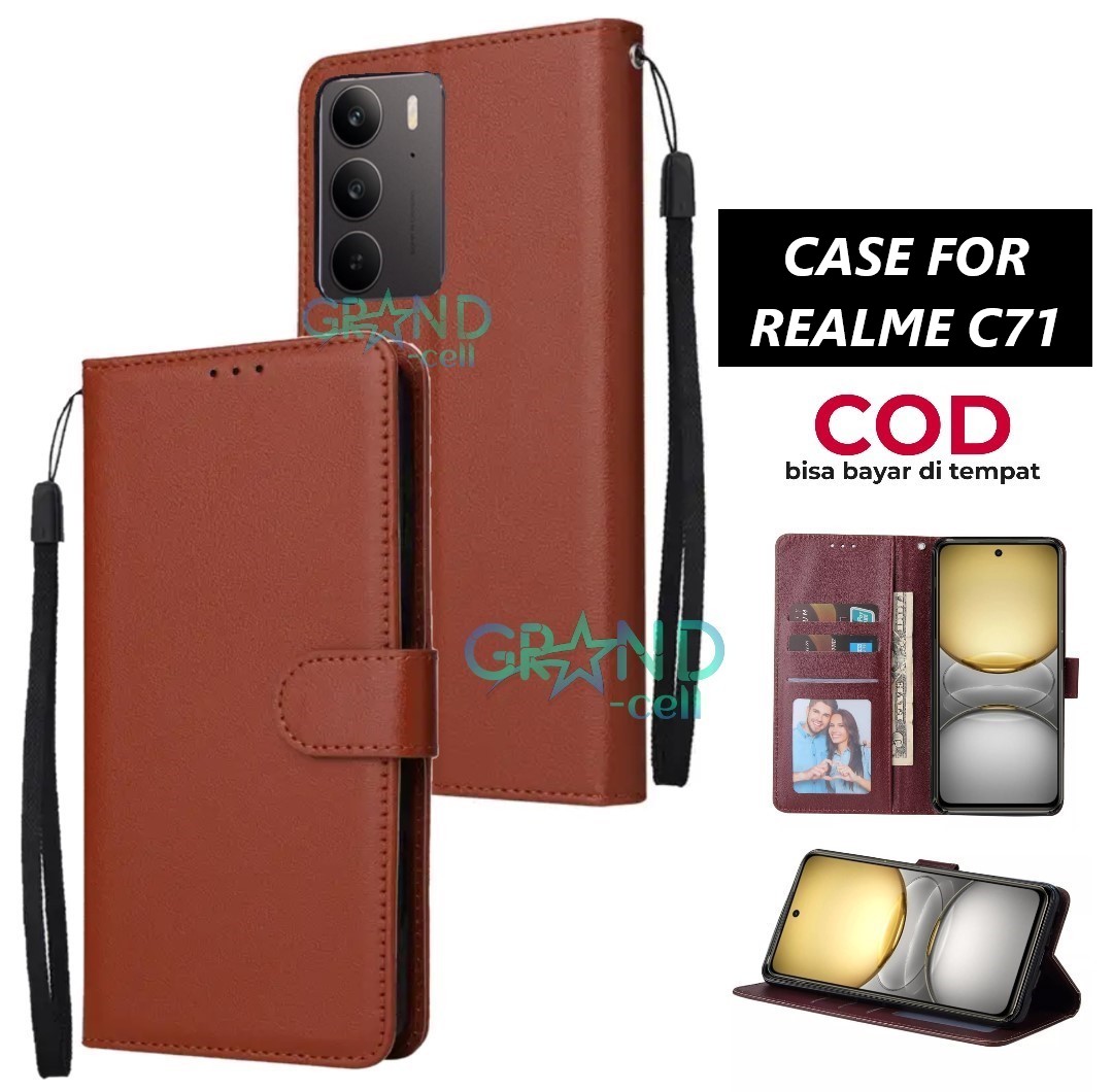 HONLEN Custodia Realme C11 (2021) In Pelle Con Mandala: Portafoglio E Supporto