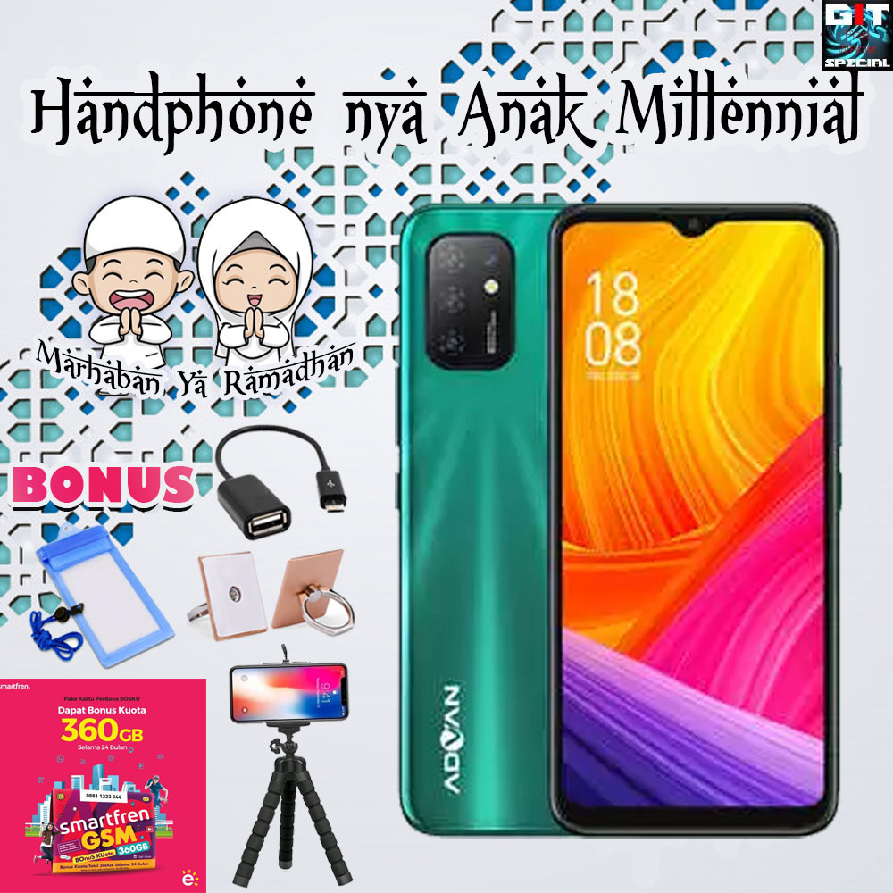 Advan G9 Pro 6GB/64GB 4K POWER OF GAMING Garansi Resmi Bonus Kuota Internet Gratis