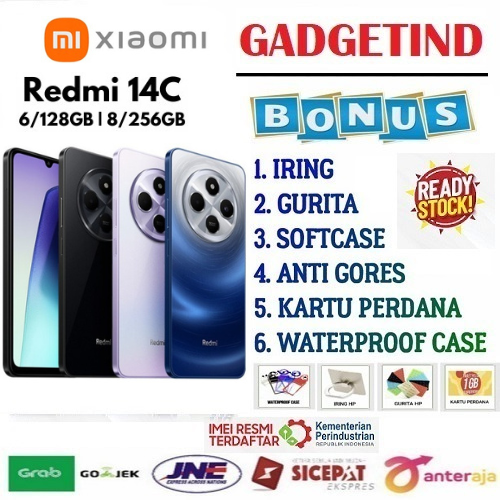 Sale Xiaomi Redmi 14C (6Gb/128Gb) (8Gb/256Gb) | 6.88 Inch Screen | Refresh Rate 120 Hz | 50 Mp Dual Ai Camera | 5,160 Mah Battery | Nfc Giá 1,190,400 Đồng*Miễn phí vận chuyển