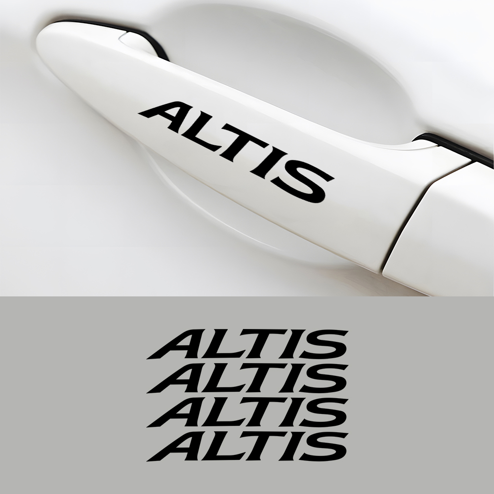 Stiker Handle Pintu Mobil Toyota Corolla Altis - Car Decal Sticker Harga 15,000 rupiah*Gratis Ongkir