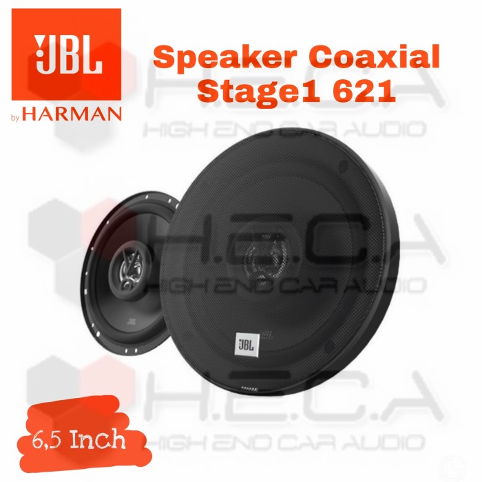 JBL STAGE1-621 SPEAKER COAXIAL STAGE1 621 PINTU MOBIL 6.5" STAGE 1621 Harga 1,544,000 rupiah*Gratis Ongkir
