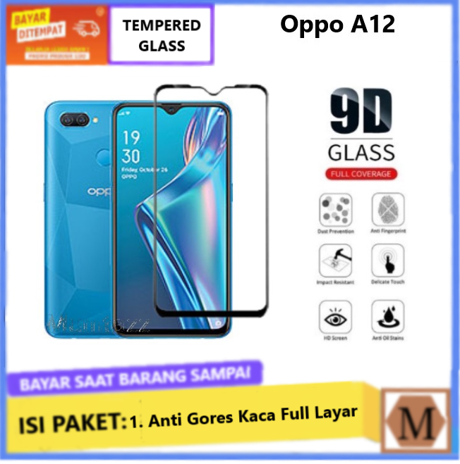 Tempered Glass Hp Oppo A12 Promo Tempered Glass Oppo A12 A12s Anti