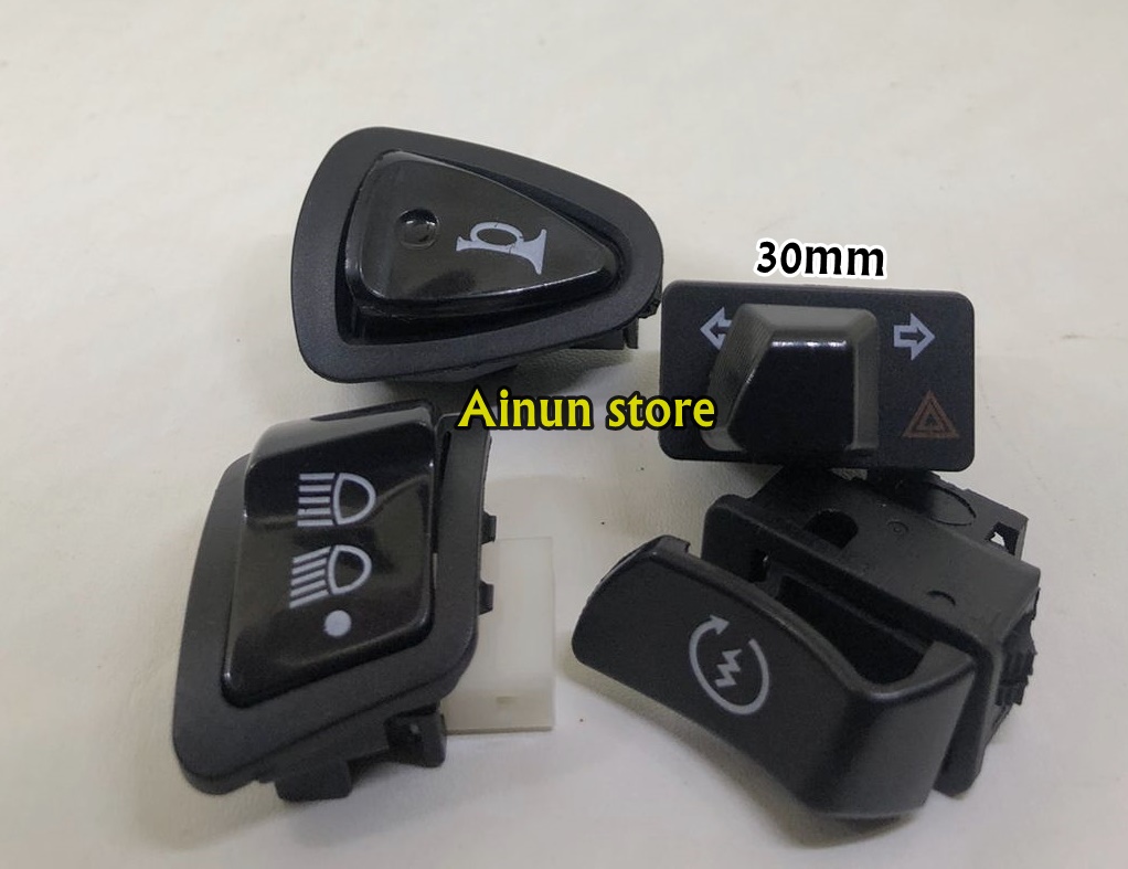 Beat Fi Switch Set with Hazard Signal and Dimmer in 3 Modes for Honda Beat Fi Esp 2015 - 2019 Harga 24,000 rupiah*Gratis Ongkir
