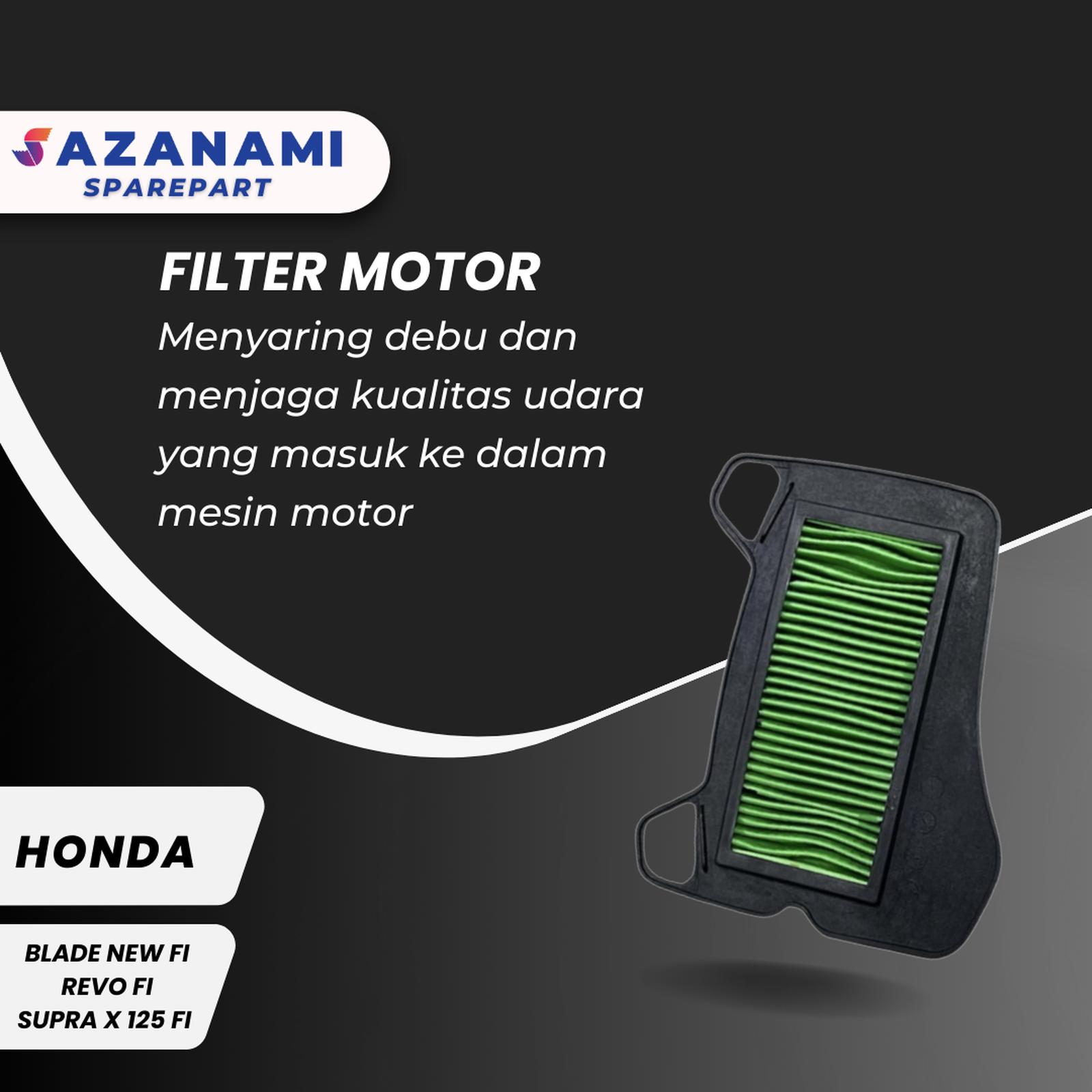 Honda Blade New Motorcycle Air Filter / Blade Injection / Revo Fi Harga 19,999 rupiah*Gratis Ongkir