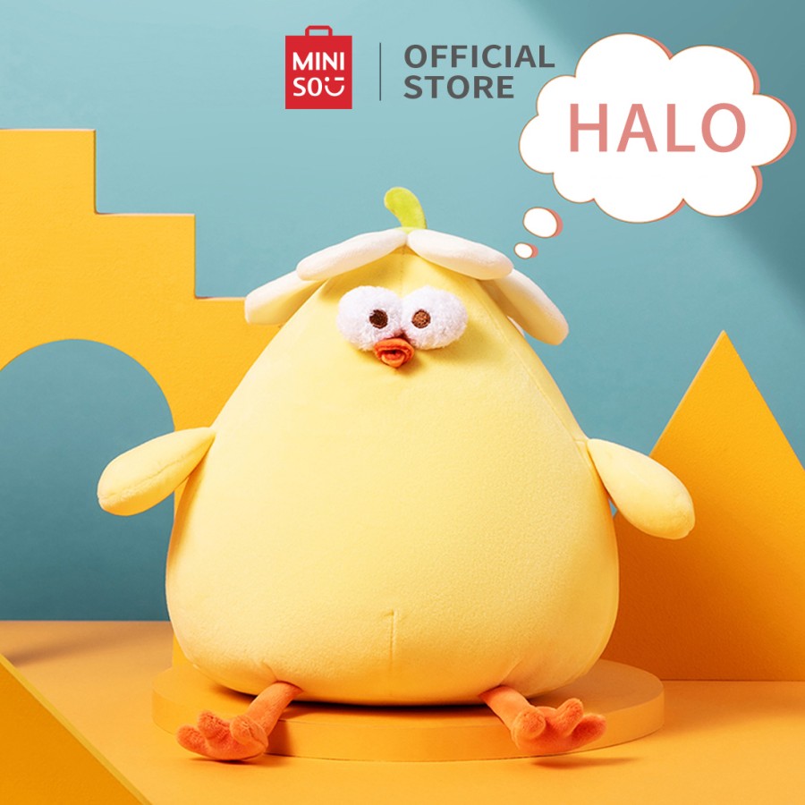 Miniso Soft Sleeping Chicken Doll Plush Toy Dundun Series Stuffed Animals Children's hadiah Hadiah ula…