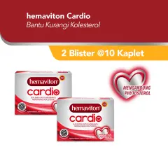 hemaviton Cardio Kaplet Suplemen Kesehatan 2 Box 10 Kaplet [Exp : 07.2025]