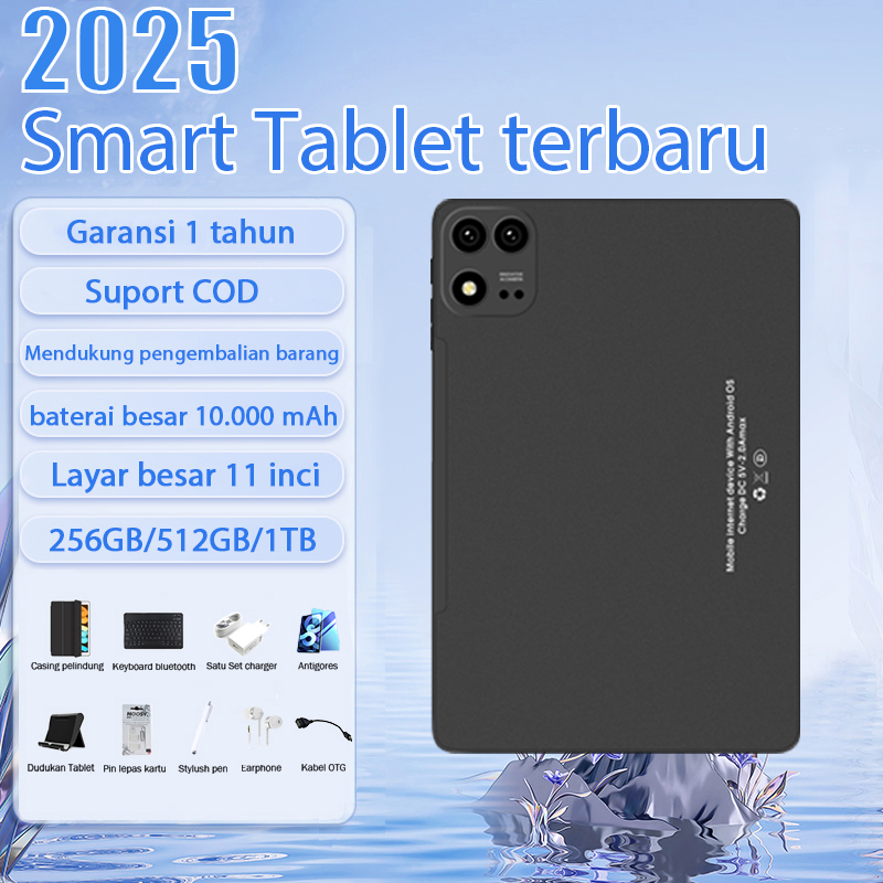 High performance gaming tablet 16GB RAM + 1TB rom eye protection screen High Resolution 11 inch TB tablet Harga 999,000 rupiah*Gratis Ongkir