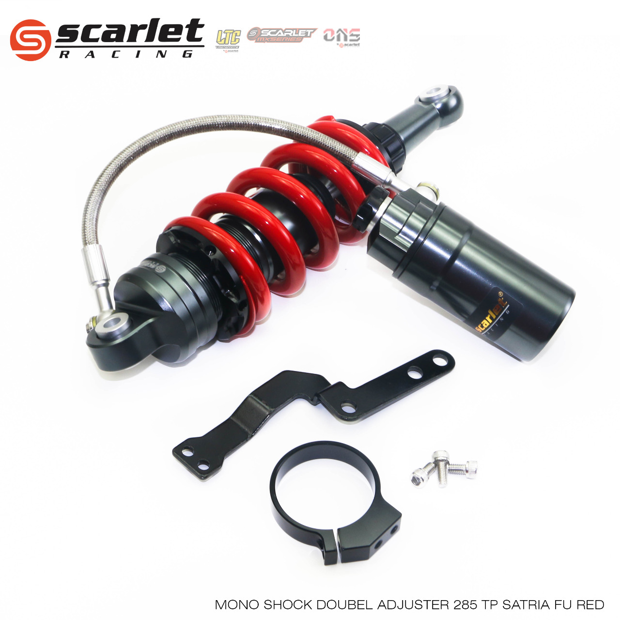 Scarlet Racing - Mono Shock Skok Shockbreaker double adjuster 285 TP SATRIA FU Harga  1,050,000 Ringgit*Penghantaran Percuma