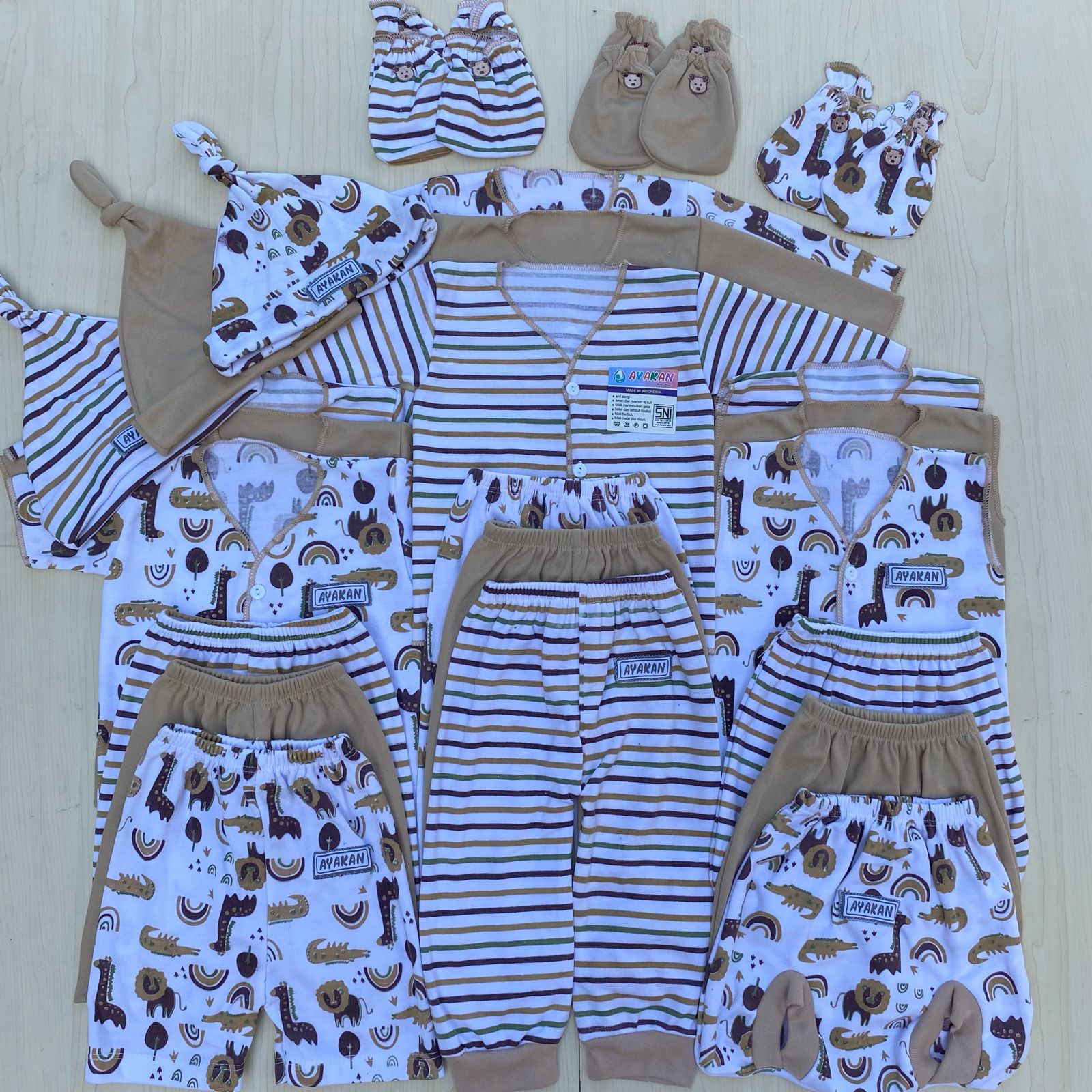 AYAKAN BABY - 27 PCS paket hemat baju bayi baru lahir paket hemat Newborn paket komplit bayi baru lahir Harga  125,999 rupiah*Gratis Ongkir