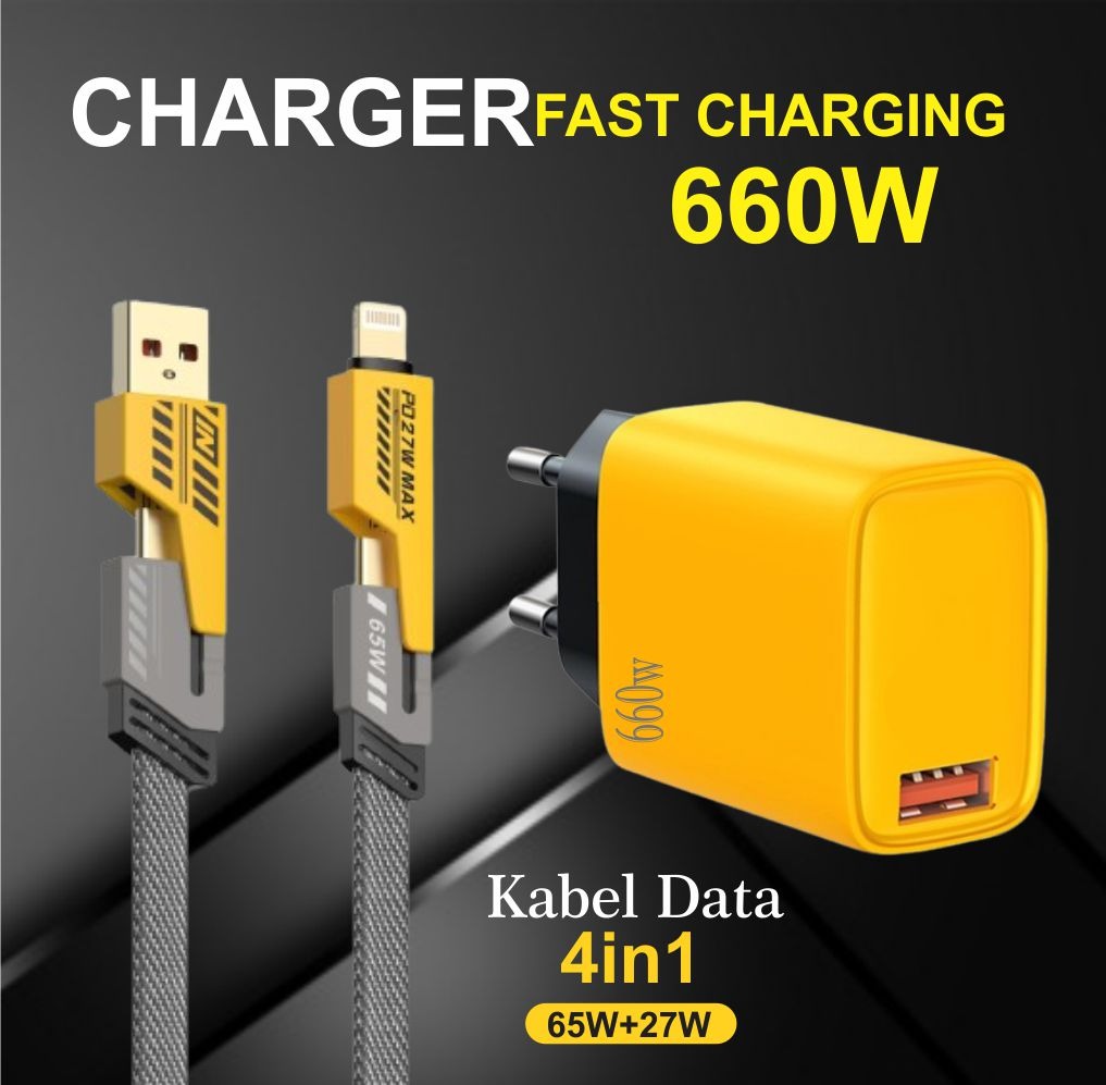 Charger Voopoo Argus - Fast Charging Type C & Micro Usb High Quality