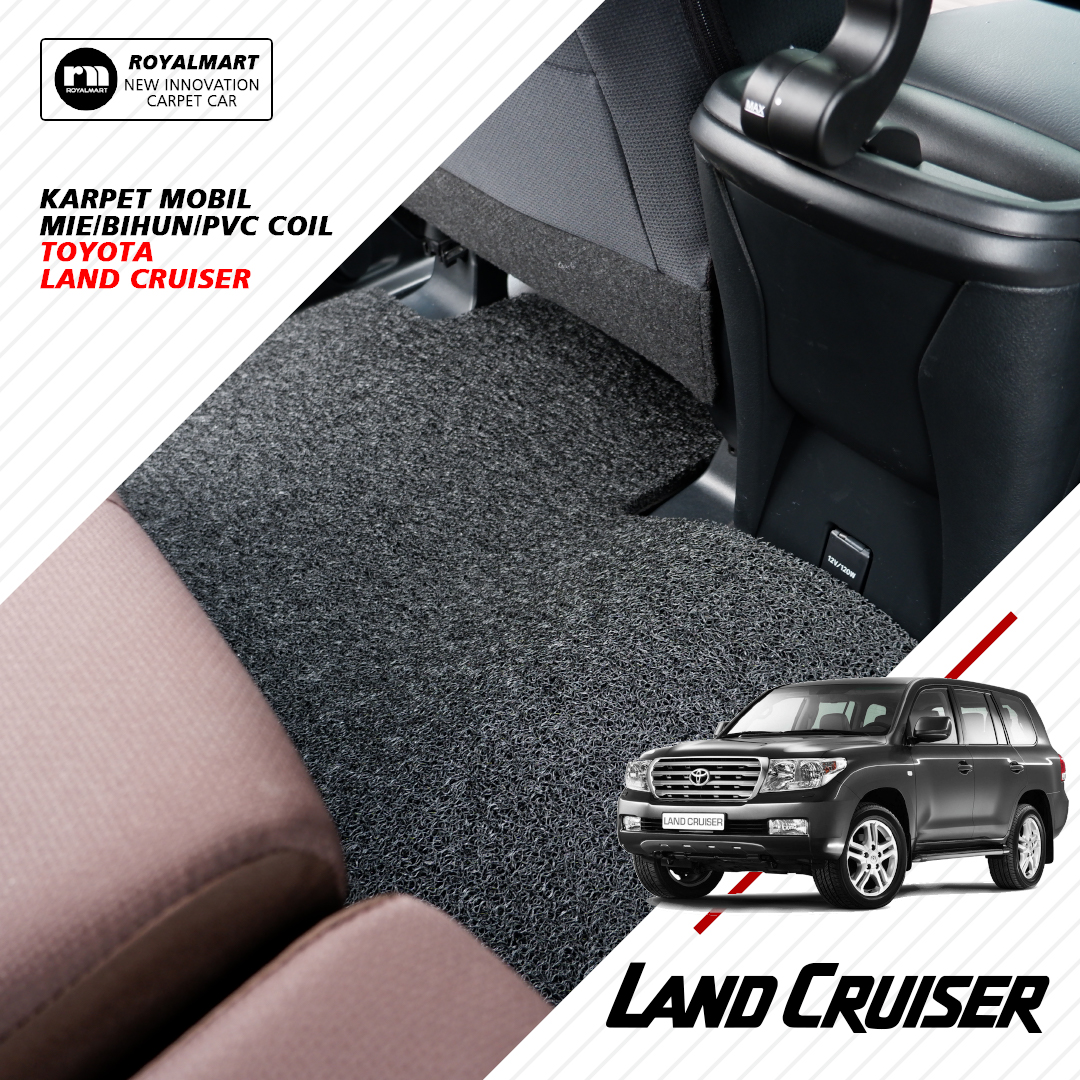 KARPET MOBIL-LAND CRUISER FULL BAGASI 2 WARNA Harga 1,900,000 rupiah*Gratis Ongkir