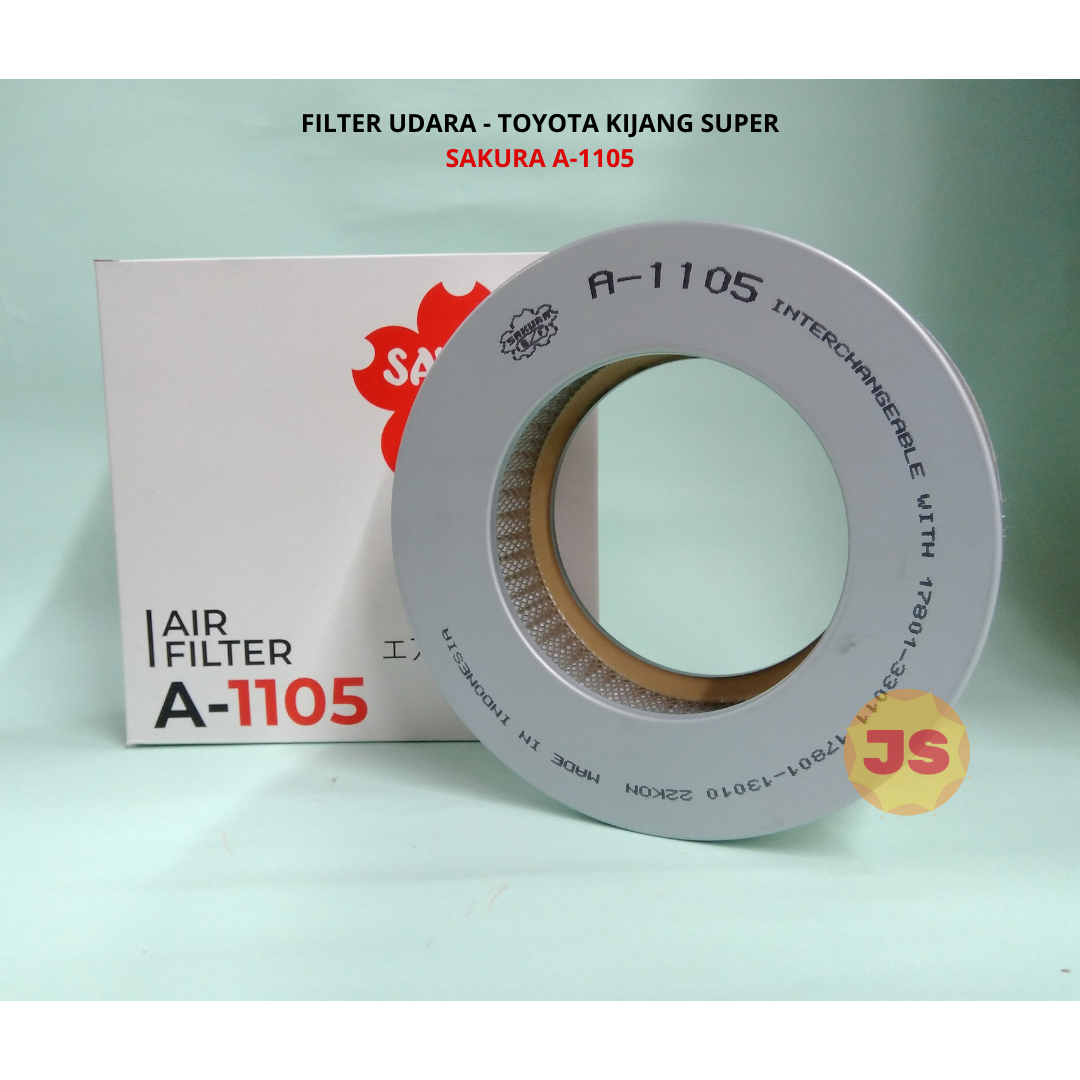 Filter Udara Toyota Kijang Super - Sakura A1105 Harga 63,500 Ringgit*Penghantaran Percuma