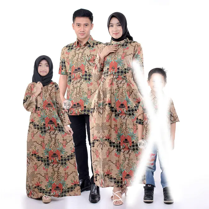 Batik Couple 3 Baju Muslim Keluarga 1 Set Keluarga Ibu Ayah 1 Anak Perempuan Gamis Anak Umur 4 10th Ukuran Dikasih Tau Lewat Chat Seller Paket Hemat Family Seragaman Sarimbit Gamis Wanita Hem Pria Kemeja Lazada Indonesia