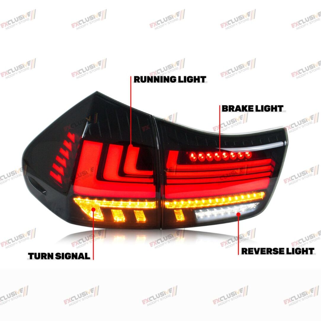 Stoplamp Harrier xu30 Gen 2 03-13 up model RX350 2022 version 1 smoke Harga 6,925,000 rupiah*Gratis Ongkir