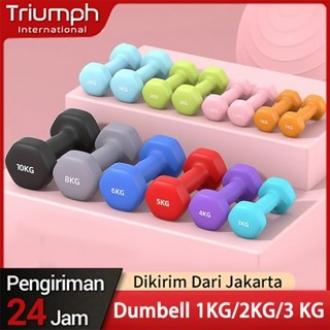 Beli Dumbel Barbel Reebok 2kg Blue Online Harga Terbaik Lazada