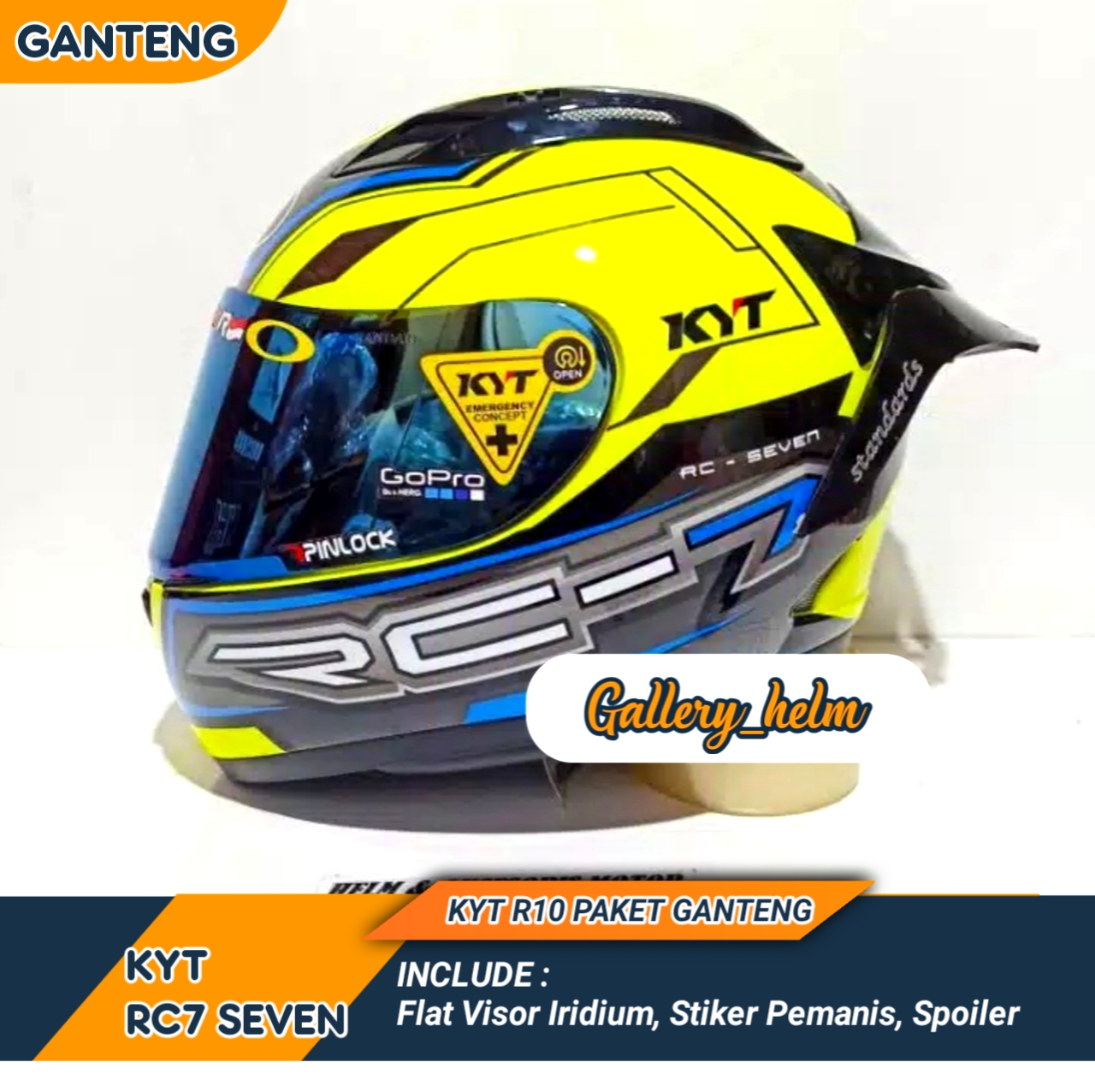 helm dual visor