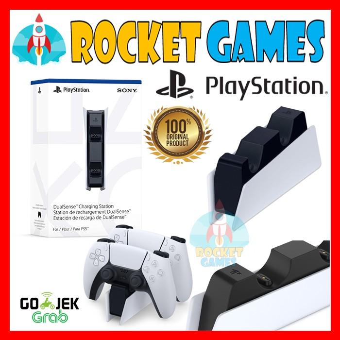DUALSENSE CHARGING STATION PS5 / CHARGING DOCK STICK PS5 - FLYHIGHSTORE Harga  702,000 Ringgit*Penghantaran Percuma