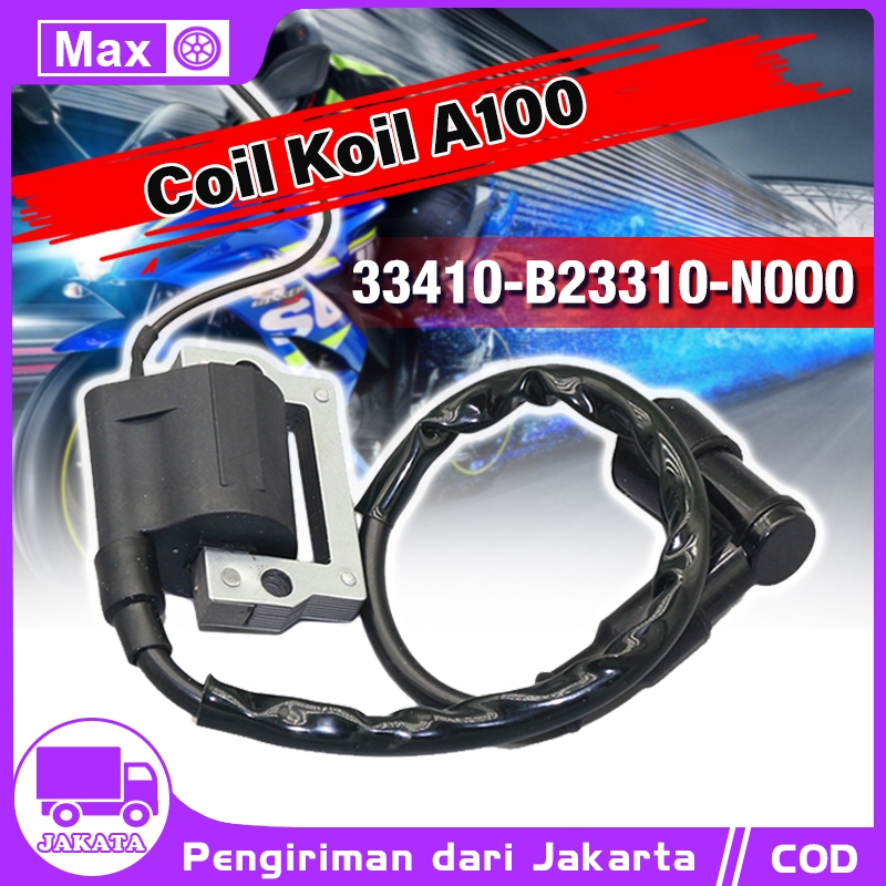 Coil Koil A100 Rm Jowo Coil Jahat Koil Cdi Mp31 33410B23310N000 Original Suzuki Harga 55,800 rupiah*Gratis Ongkir