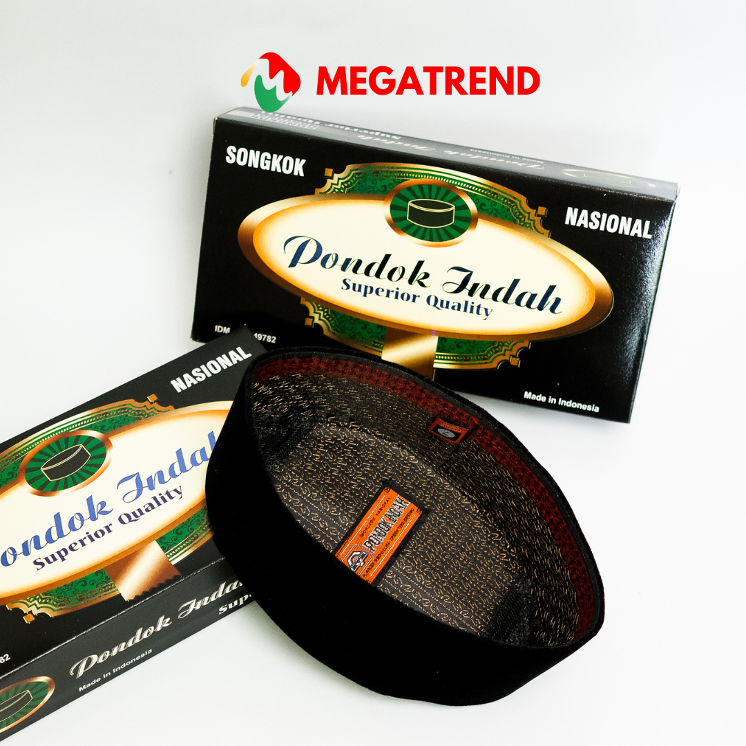 Peci Songkok Kopiah Hitam AC Pondok Indah Premium